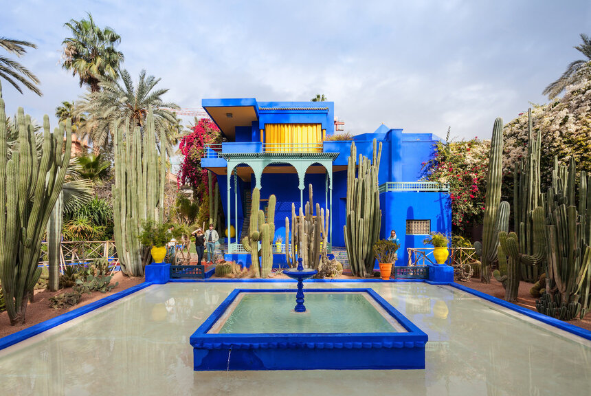 Jardin Majorelle Marrákeš