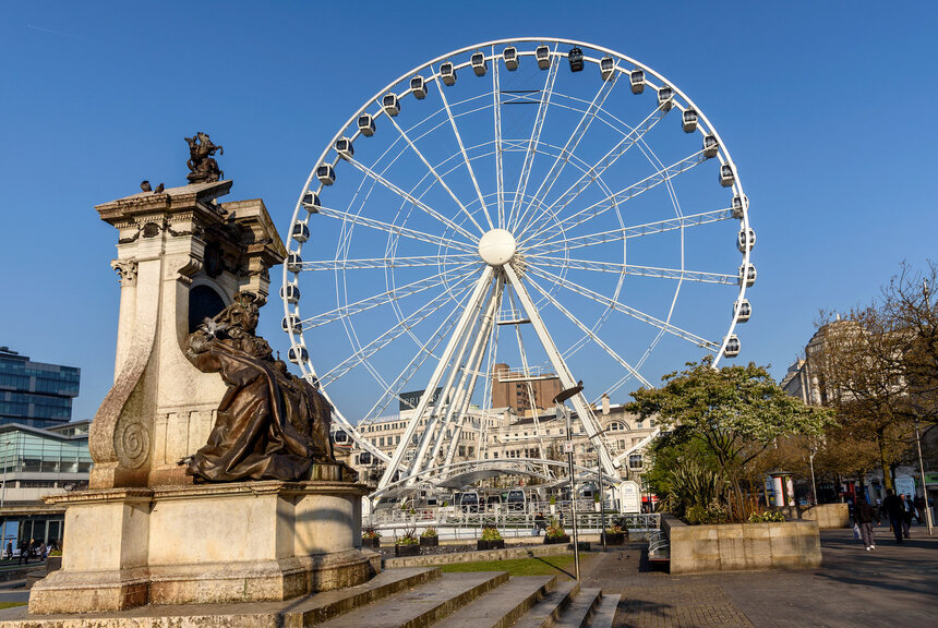 Piccadilly Gardens Manchester