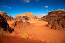 Ružová púšť Wadi Rum